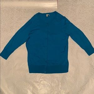 Madison blue cardigan